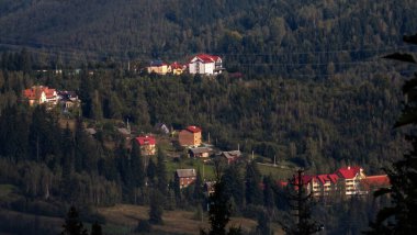 Eski şehrin manzarası.