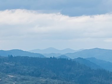 Güzel dağ manzara arka plan