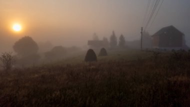 Kırsalda güzel bir sabah