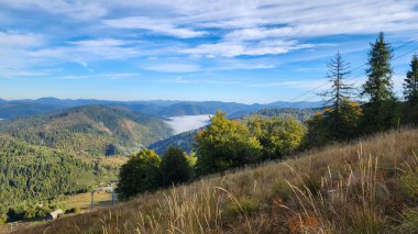 Dağların güzel manzarası