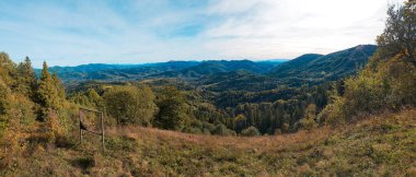 Dağların güzel manzarası