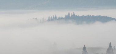 Dağlarda dağları olan güzel bir manzara.