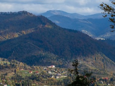 Karpat dağlarında sonbahar