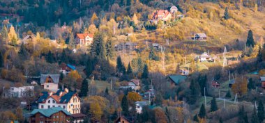 Montgro 'daki eski şehir Kotor' un manzarası.