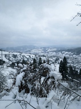 Dağın güzel manzarası