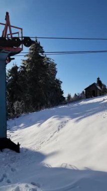 Dağların güzel manzarası