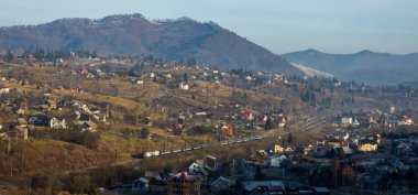 Eski şehrin manzarası.