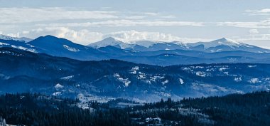 Tatras dağ kışın