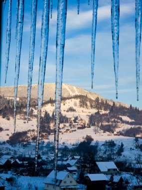 Eski şehrin manzarası.