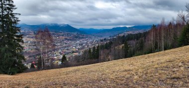 Dağların güzel manzarası