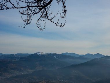 Dağ manzarası harika.