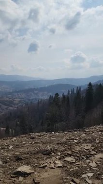 Karpatlar 'daki dağ manzarası