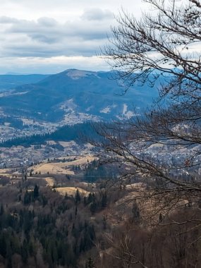 Karpatlar 'ın güzel manzarası, Ukrayna