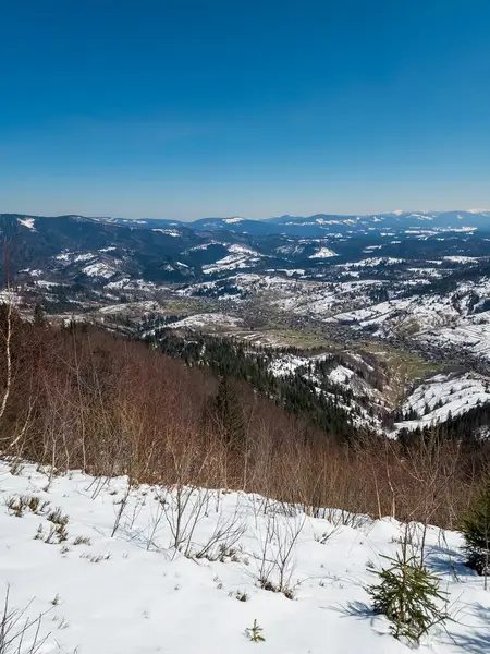 Vitosha Dağı Kış manzarası, Bulgaristan