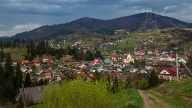 Şehrin güzel manzarası