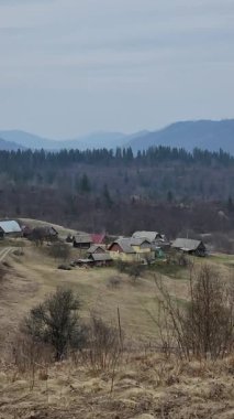 Kırsal alanın güzel manzarası