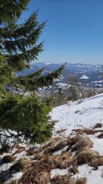 Fransız pirenelerinde kış