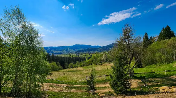 Dağların güzel manzarası