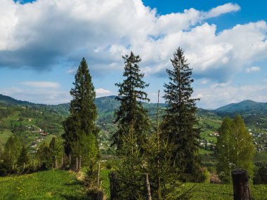 Karpat Dağları, Ukrayna 'nın güzel manzarası