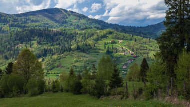 Dağlardaki manzaranın güzelliği