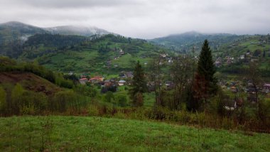 Karpatların köyü.