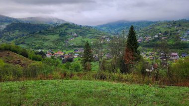 Karpatların köyü.