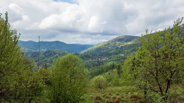 Dağların güzel manzarası