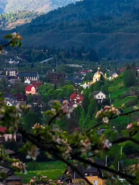Köyde bahar manzarası