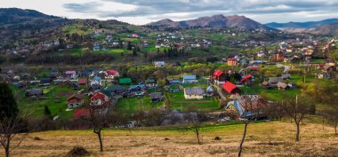 Dağların güzel manzarası