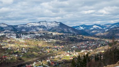 Eski şehrin manzarası.