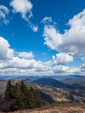 Czech Cumhuriyeti 'nin güzel dağları, Avrupa. Czech Cumhuriyeti 'nin dağları. Güzel manzara