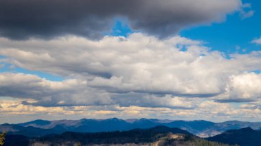 güzel dağ manzarası. doğal arka plan
