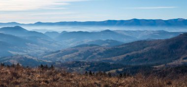 Dağların güzel manzarası