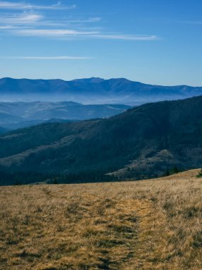 Dağların güzel manzarası