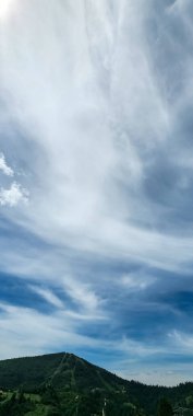 Gökyüzünün güzel manzarası