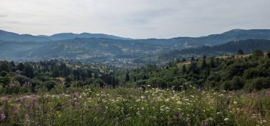 Dağların güzel manzarası