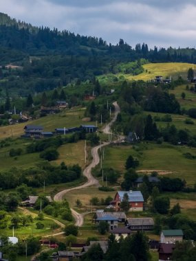 Dağların güzel manzarası