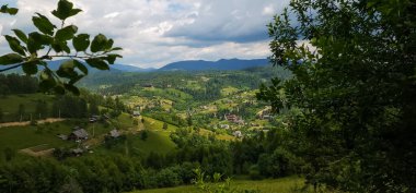 Dağların güzel manzarası