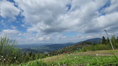 güzel dağ manzarası, seyahat konsepti