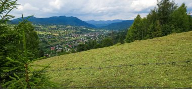 Dağların güzel manzarası