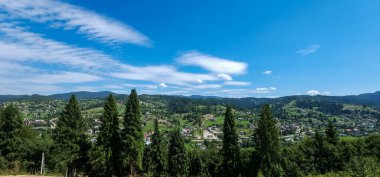 Eski şehrin manzarası.