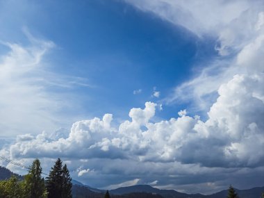 Gökyüzündeki bulutlar