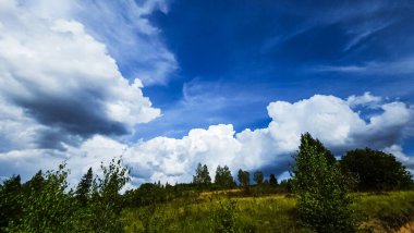 Gökyüzündeki güzel bulutlar