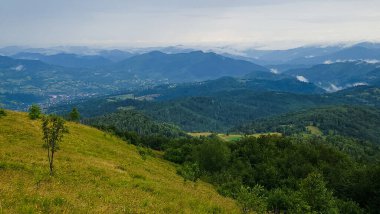 Karpatlar 'da yaz manzarası, Ukrayna