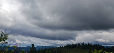 Yaz aylarında Karpatlar