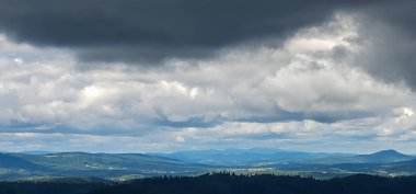 Karpat Dağları'nın güzel manzara