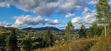 Şehrin güzel manzarası