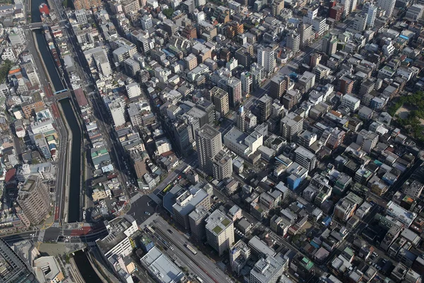 Панорамний Вигляд Токіо Японія Вид Міста Токіо Згори — стокове фото