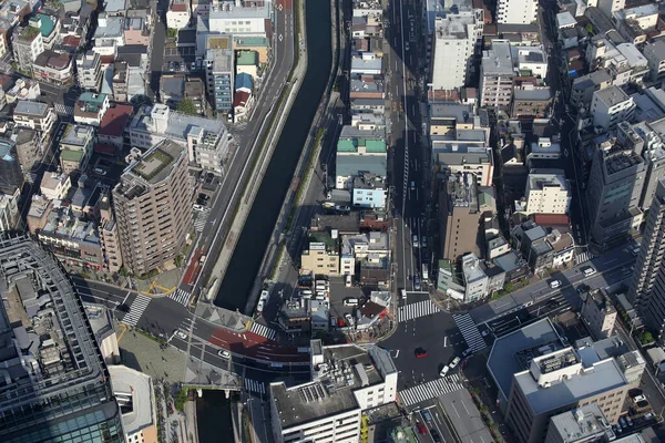 Панорамний Вигляд Токіо Японія Вид Міста Токіо Згори — стокове фото