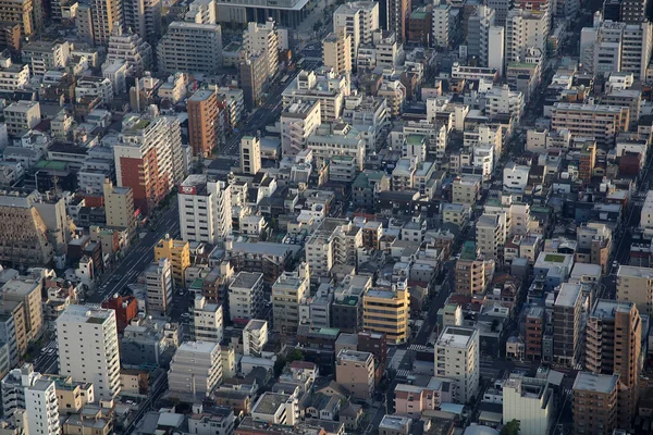 Panoramautsikt Över Tokyo Japan Tokyo Stadsutsikt Från Ovan — Stockfoto